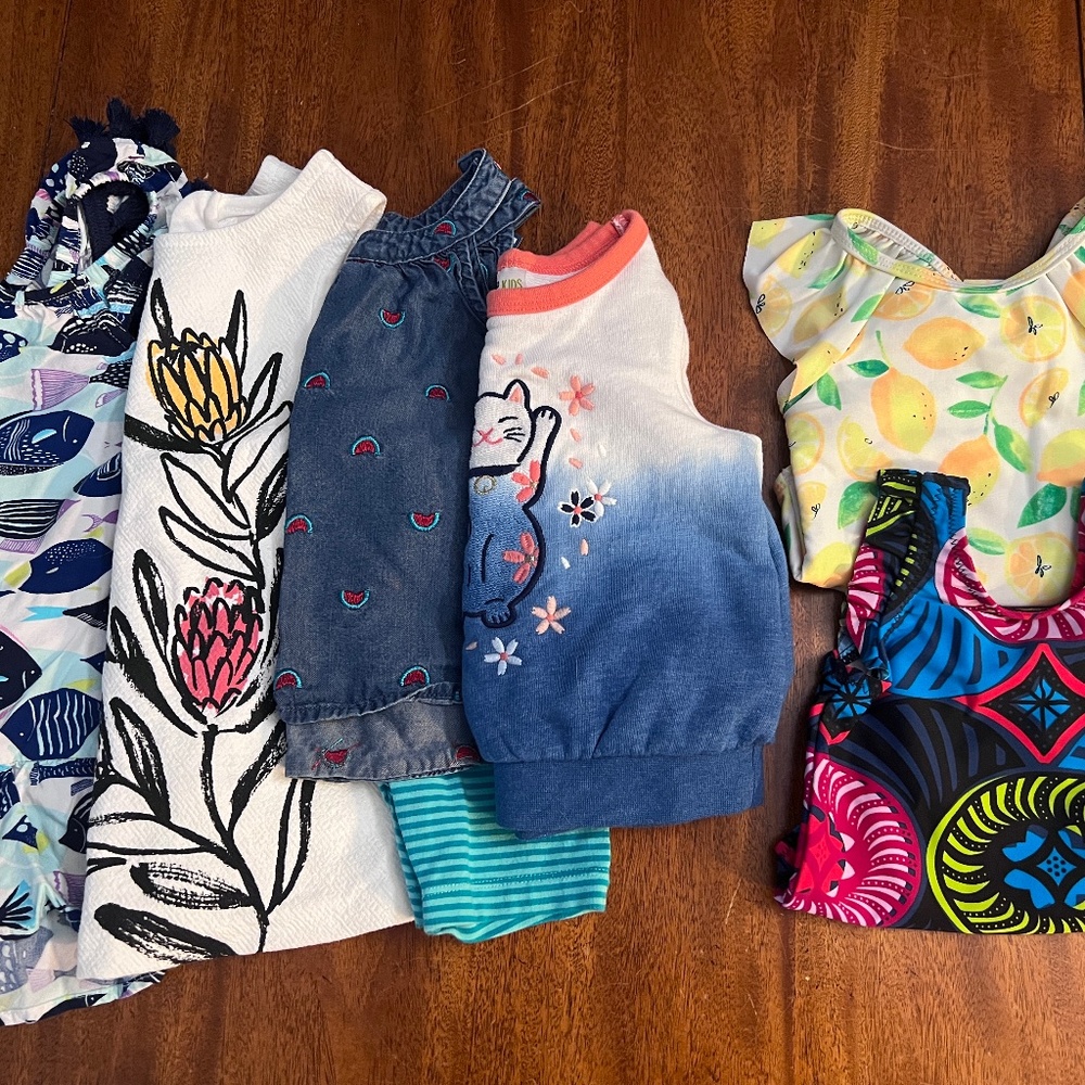 Baby Girl Size 12 Months Clothes -Cat & Jack/Baby Boden/Genuine Kids fr.…
